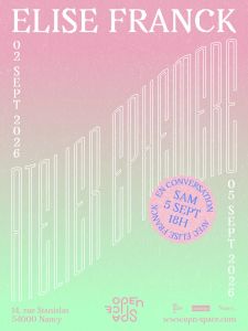 Atelier éphémère #1 : Elise Franck